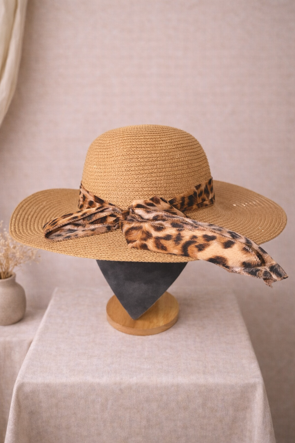 Chapeau Élégance Bohème Léopard ✨